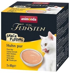 MULTIPACK Cat Adult Snack-Puding kuřecí pro kočky (3 x 85 g)
