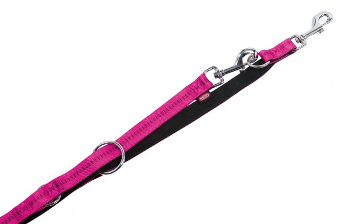 Nobby SOFT GRIP vodítko přepínací růžová 200cm / 20mm