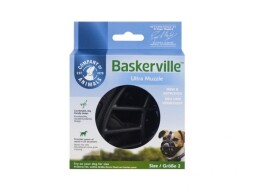 Náhubek plast Baskerville černý vel. 2