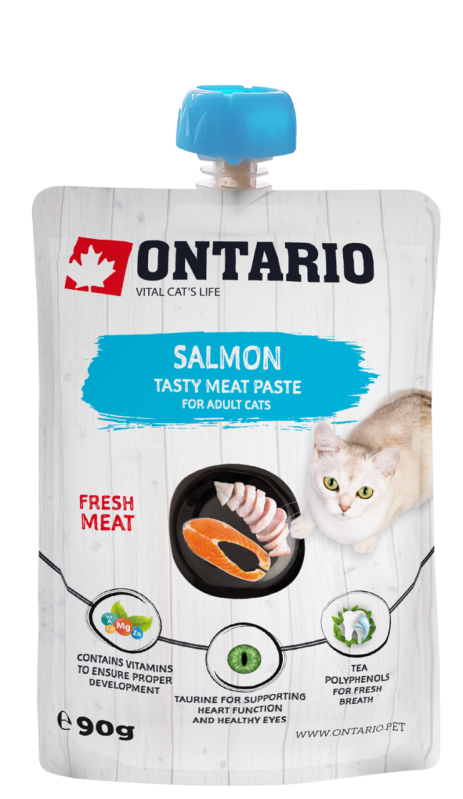 Pasta Ontario Salmon Fresh Meat Paste 90g