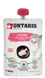 Pasta Ontario Kitten Chicken Fresh Meat Paste 90g