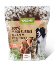 Yoggies mrazem sušený losos 85g