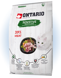 Ontario Cat Sensitive/Derma 400g