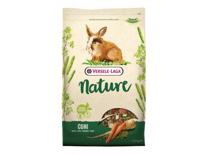 VERSELE-LAGA NATURE CUNI PRO KRÁLÍKY 2,3 KG