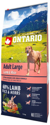 Ontario Adult Large Lamb & Rice 12kg