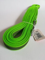 Vodítko BAFPET stopovací pogumované 10m, 20mm zelené