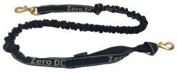 Vodítko Zero DC s amortizerem 2,7m černé