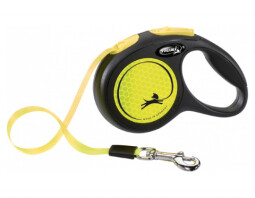 Vodítko Flexi Classic New Neon páska XS 3m