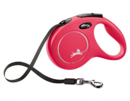 Vodítko Flexi Classic New páska M 5m červené