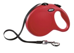 Flexi Classic NEW L pásek 8 m do 50 kg červené