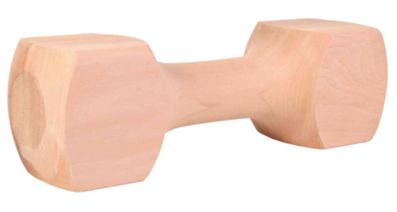 Aport - dřevěná činka 23 cm/400 g