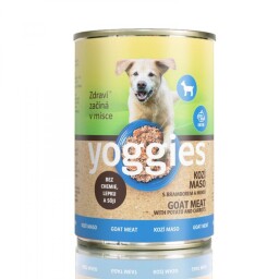 Yoggies kozí konzerva s bramborem a mrkví (400g)