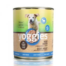 Yoggies kozí konzerva s bramborem a mrkví (800g)
