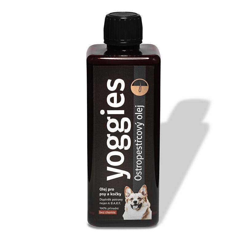 Yoggies Olej z ostropestřce pro psy a kočky 500 ml