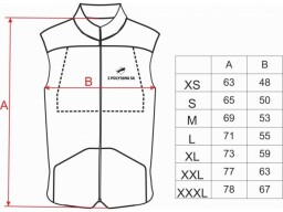 Z-Polytanu SK Výcviková vesta síťovaná Fashion na léto černo/červená