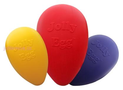 Jolly egg 27cm červené