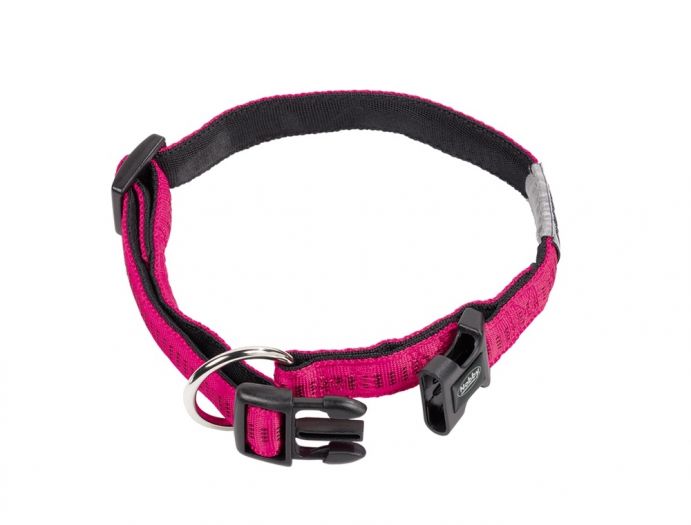 Nobby SOFT GRIP obojek růžový 20-30cm / 10mm
