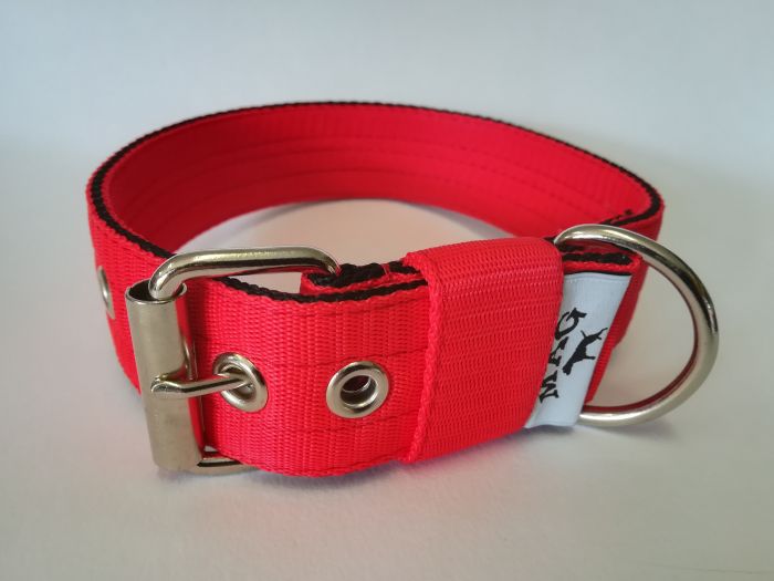 Obojek MAG 4cm červený 60cm
